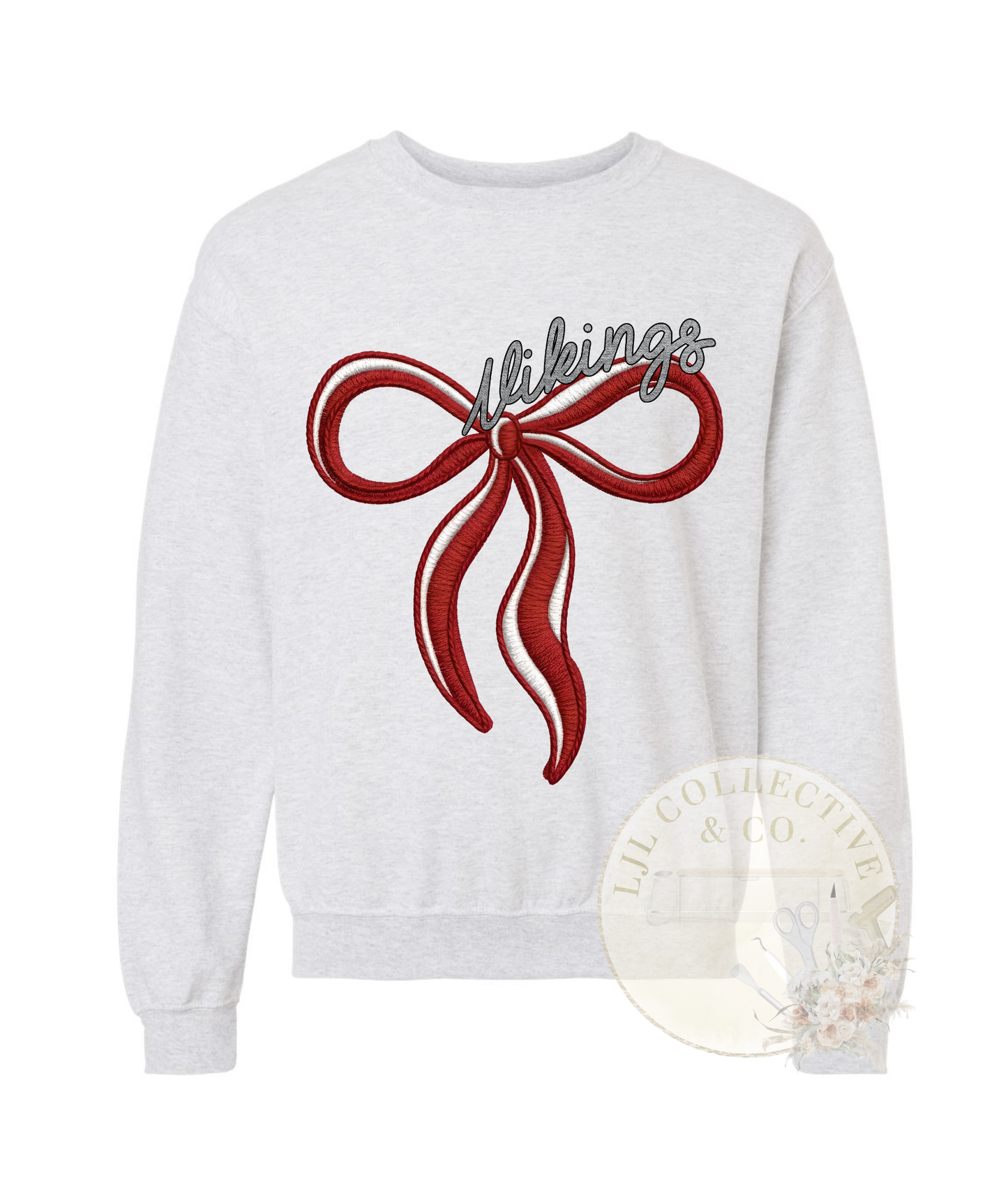 Christmas Bow - Vikings - Sweatshirt