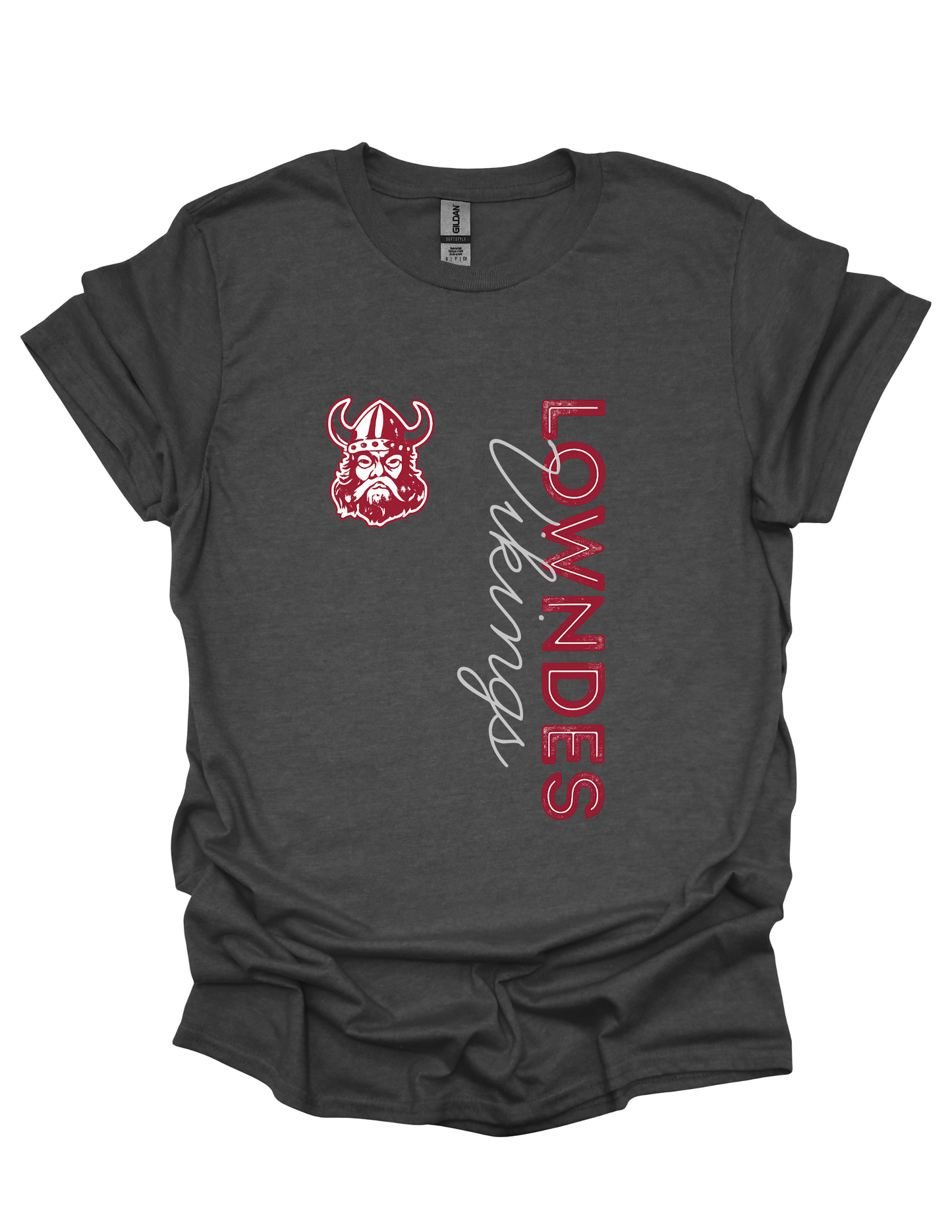 Lowndes Vikings - Wording T-Shirt