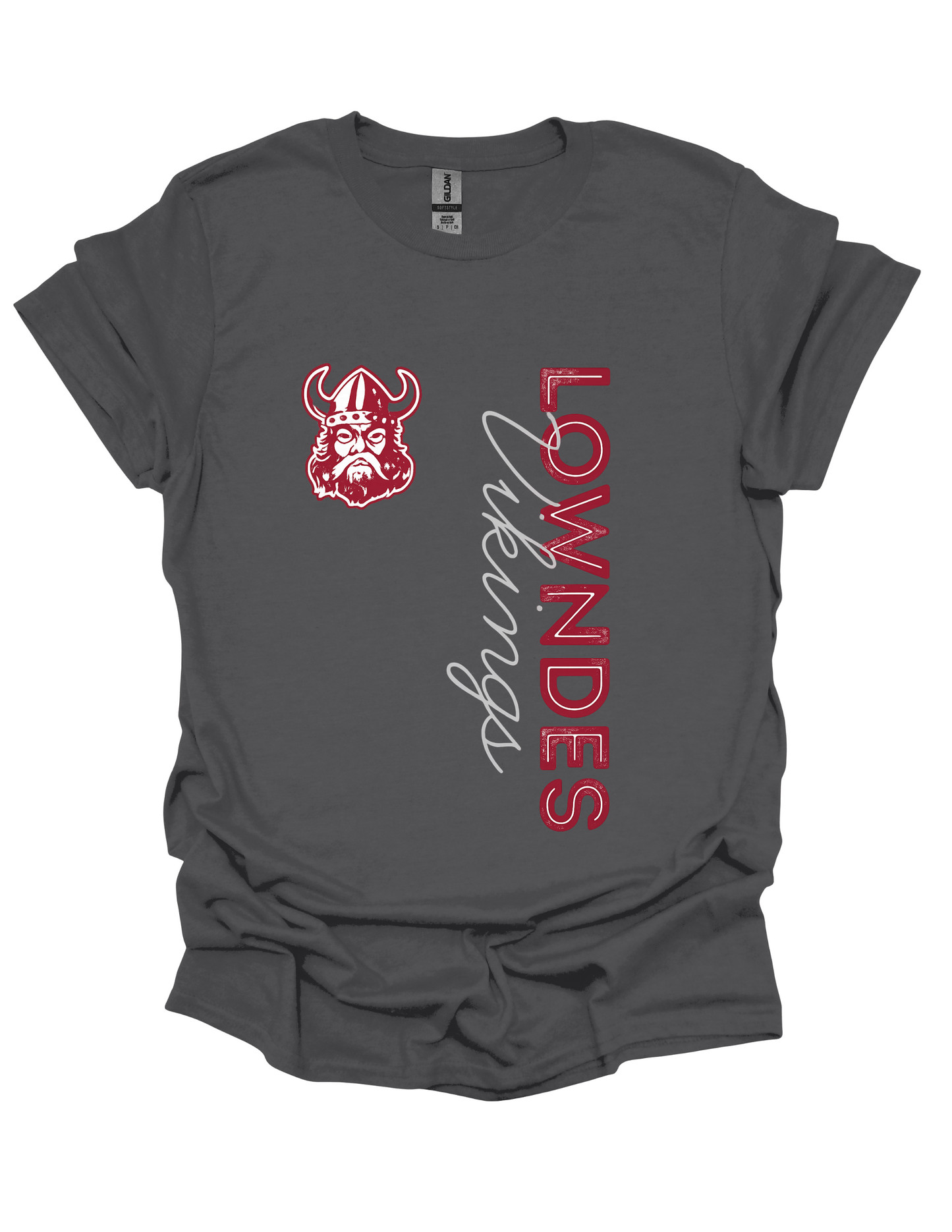 Lowndes Vikings - Wording T-Shirt