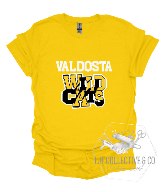 Valdosta Wildcats - Yellow - YOUTH